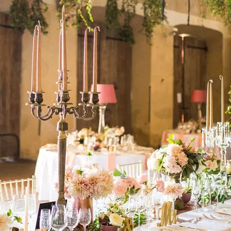 Ivy Candelabra Table