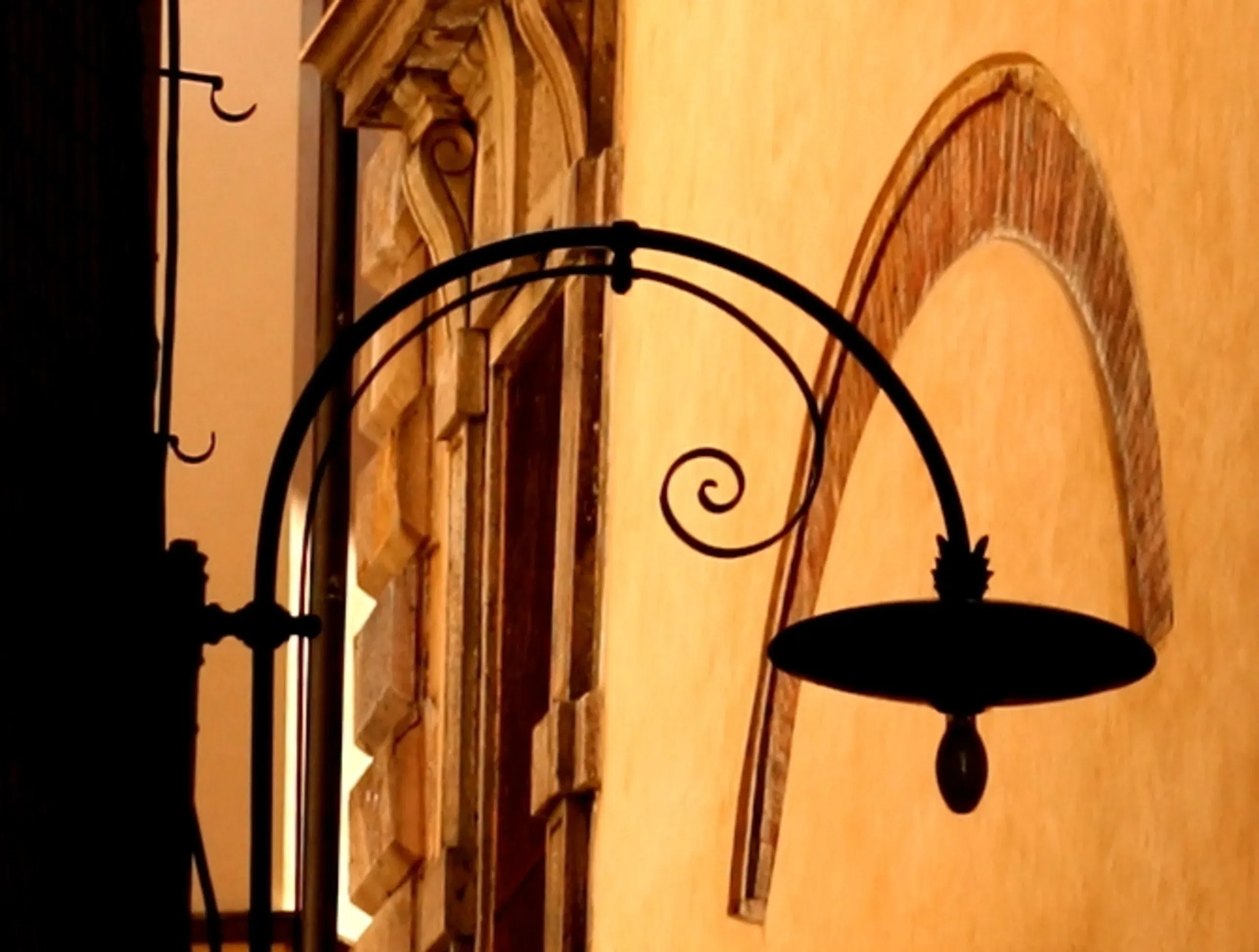 Lucca Streetlight In Brown