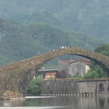 Lucca The Devils Bridge In Borgo a Mozzano
