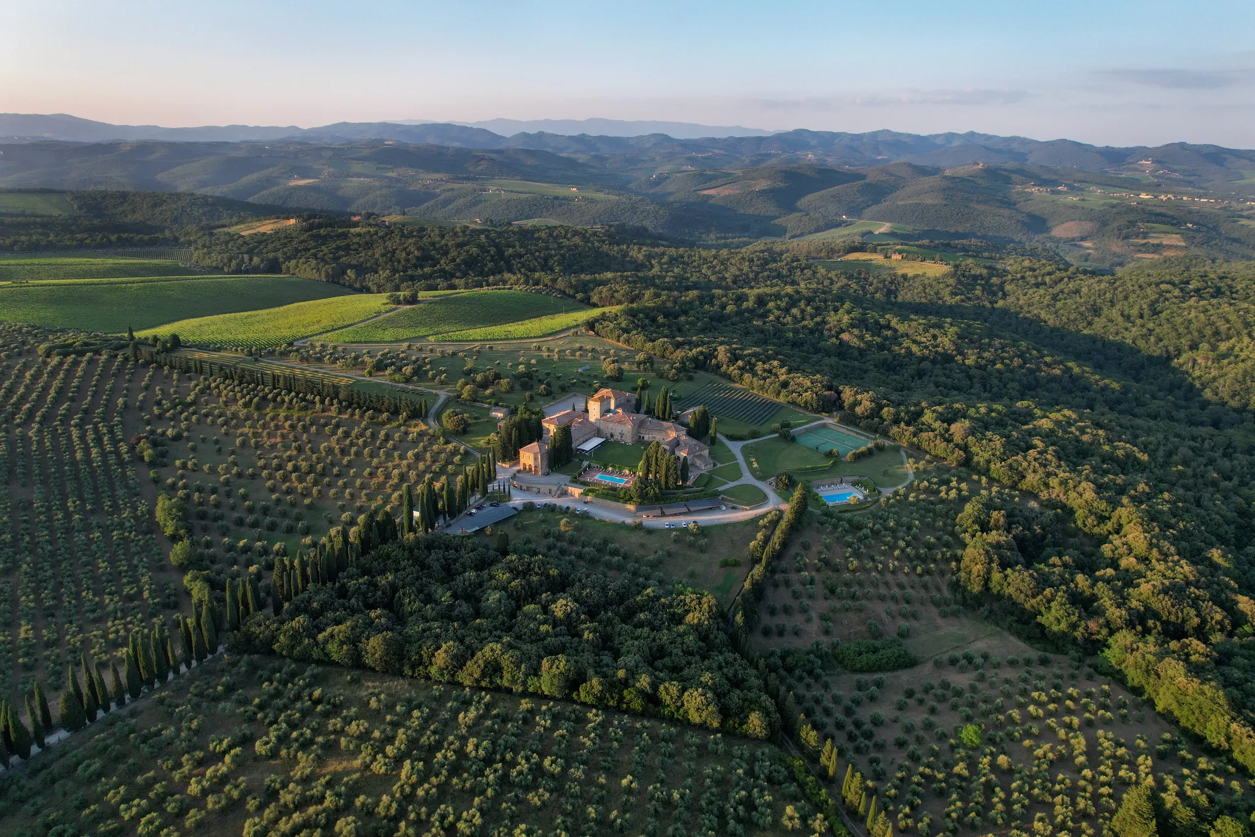 Borgo del Vino Aerial