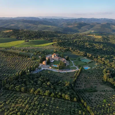 Borgo del Vino Aerial