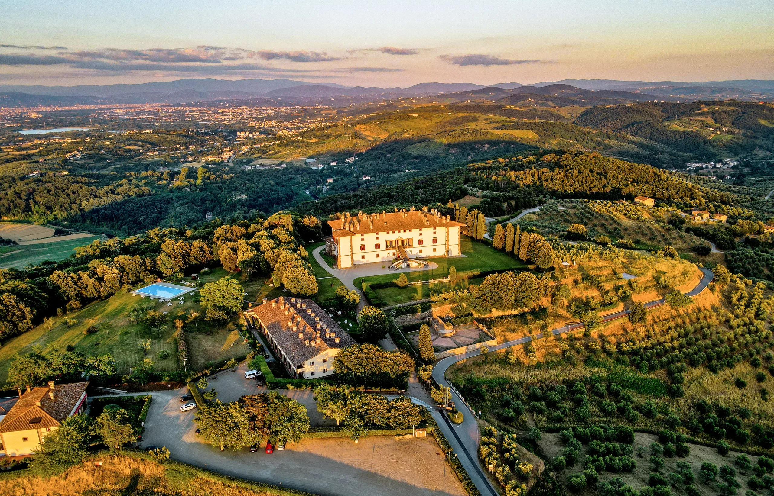 Tenuta di Artimino General Aerial
