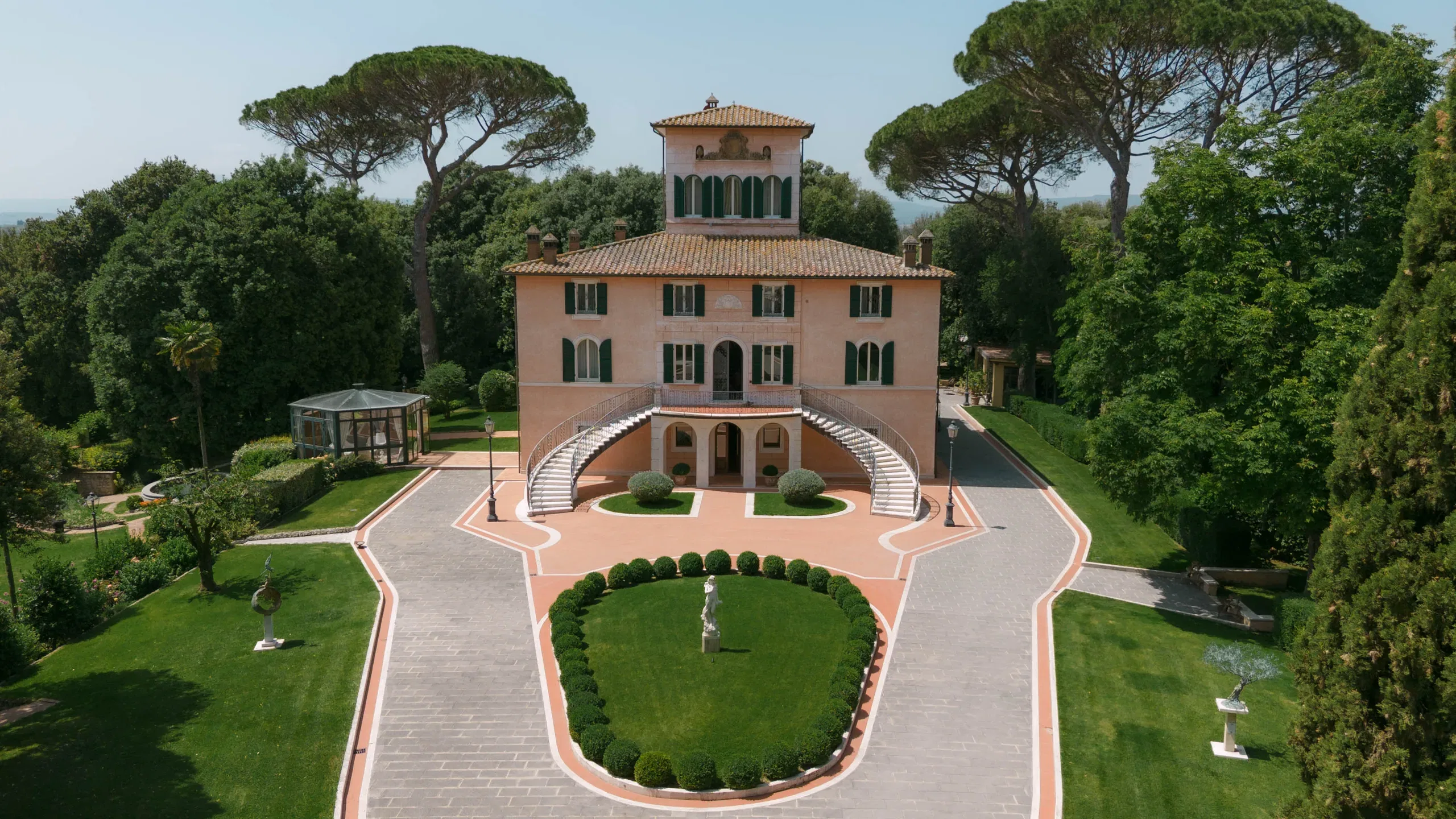 Villa Valentini Bonaparte Villa Front